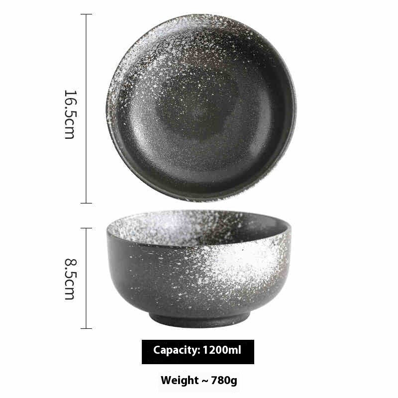 Classic Glazed Ceramic Soup Bowl - 6 Inch