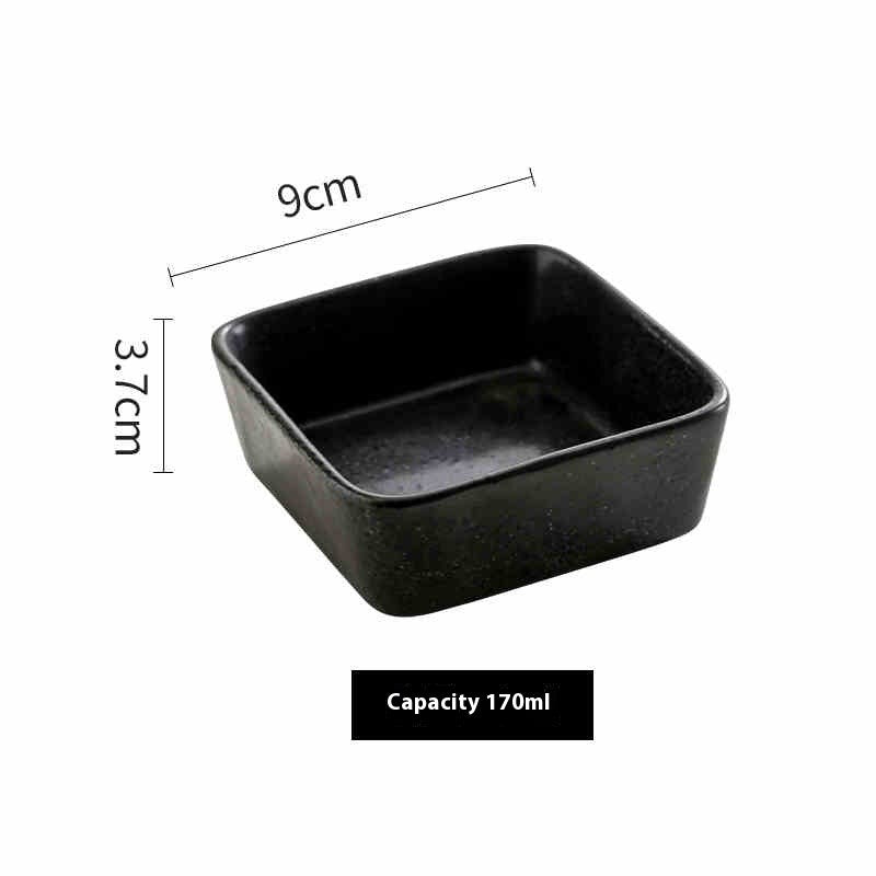 Square Ceramic Seasoning Dish - Underglaze