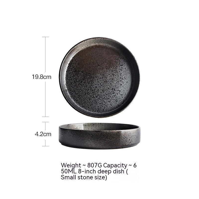 Matte Ceramic Plate - 8 Inch