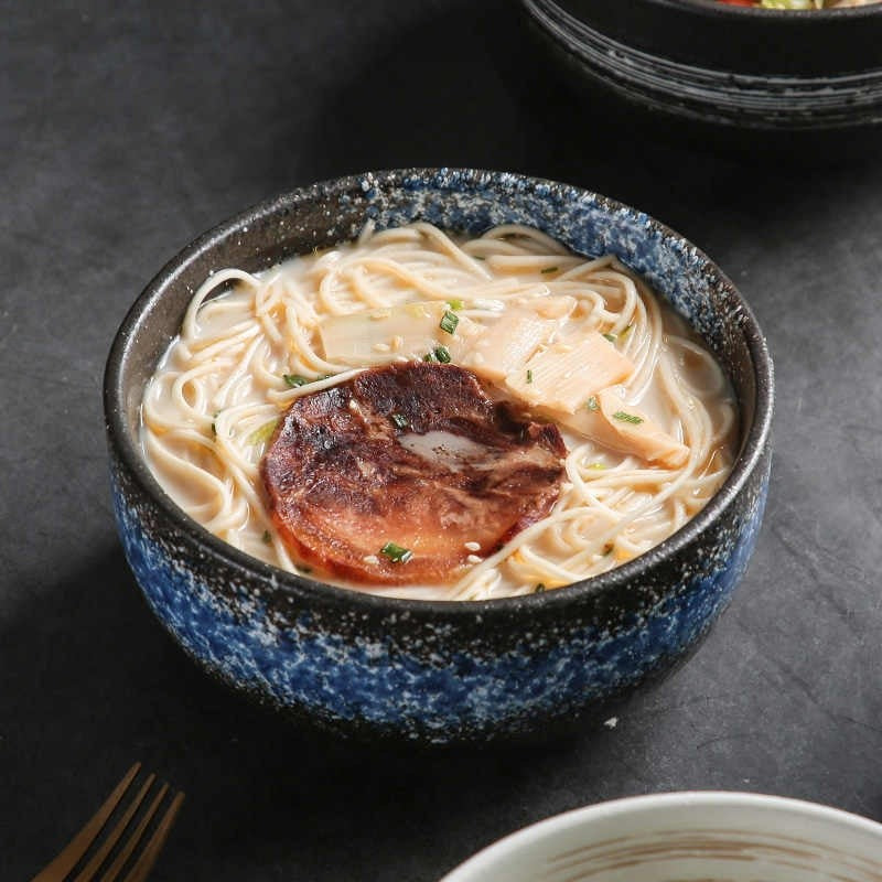 Classic Glazed Ceramic Soup Bowl - 6 Inch