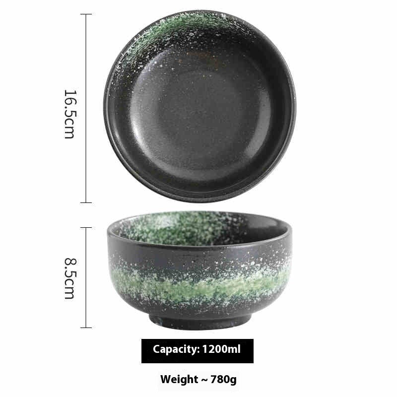 Classic Glazed Ceramic Soup Bowl - 6 Inch