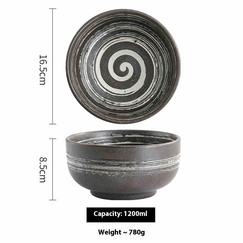 Classic Glazed Ceramic Soup Bowl - 6 Inch