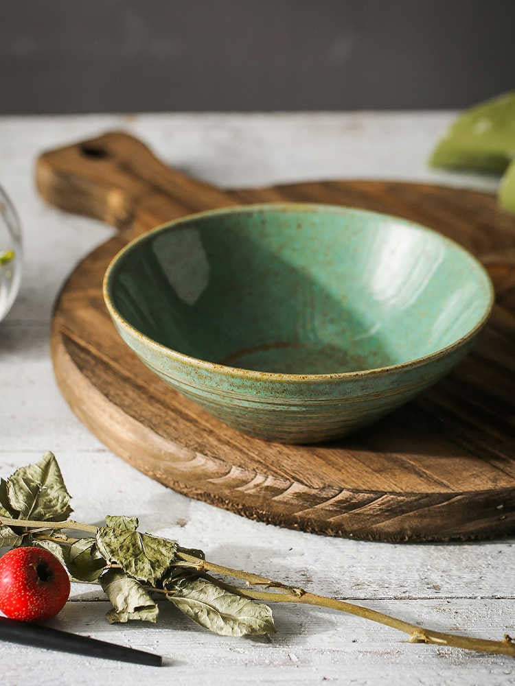 Ceramic Soup Bowl - Glazed Finish