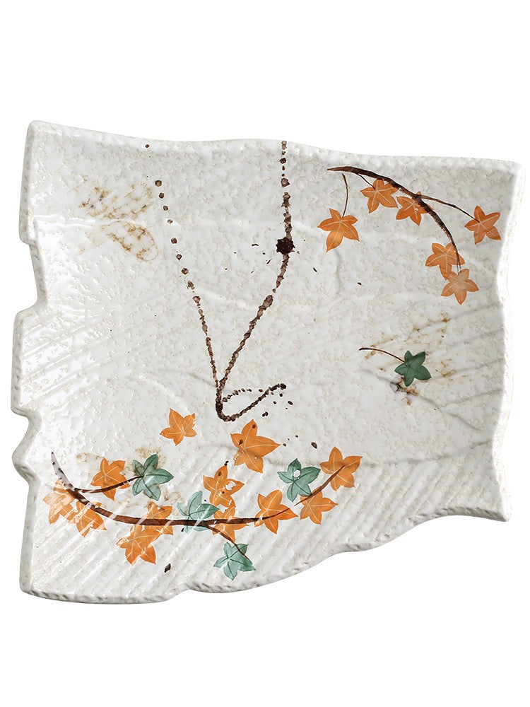 Hand-Painted Ceramic Plate - 10 or 12 Inch