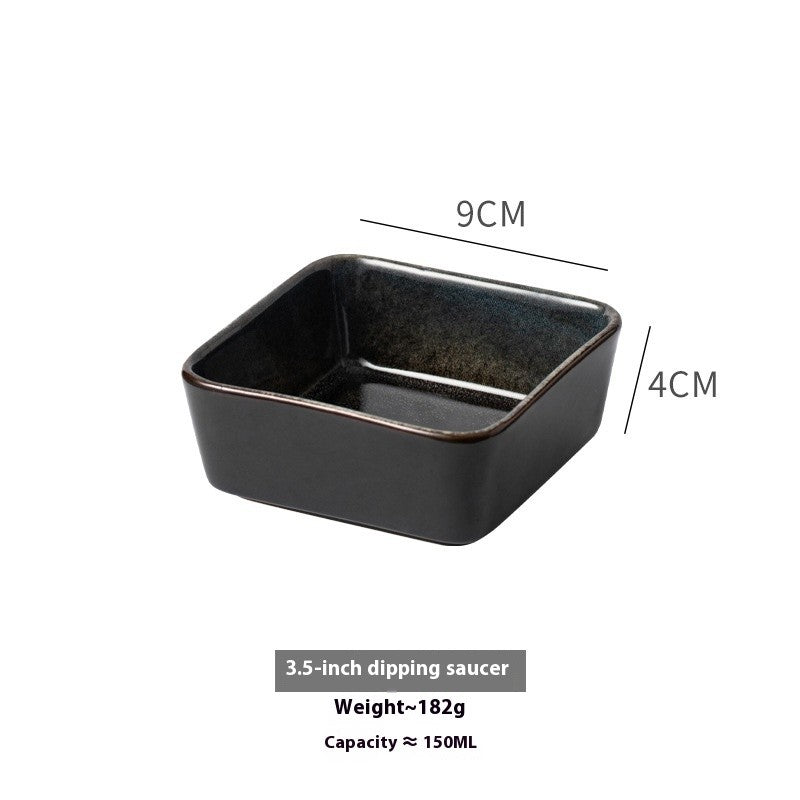 Square Ceramic Accent Dish - Small Size