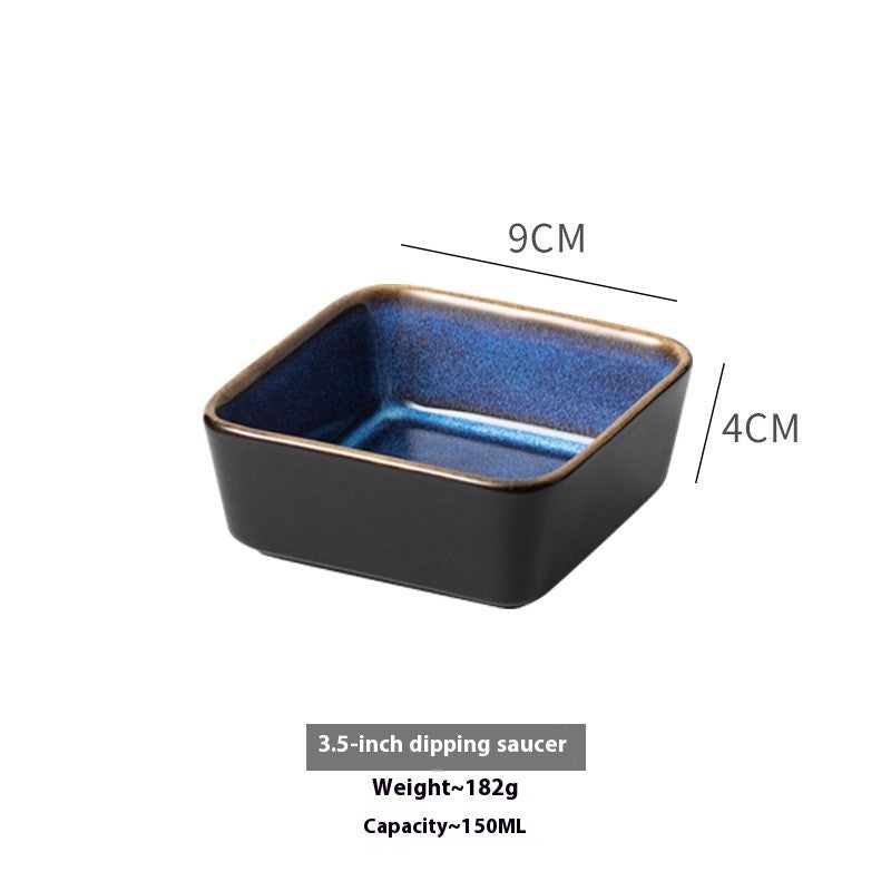 Square Ceramic Accent Dish - Small Size