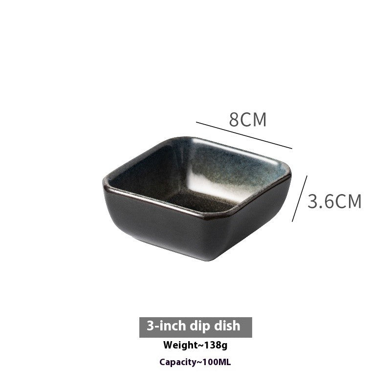 Square Ceramic Accent Dish - Small Size