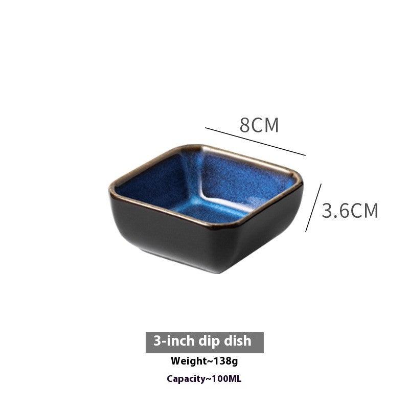 Square Ceramic Accent Dish - Small Size
