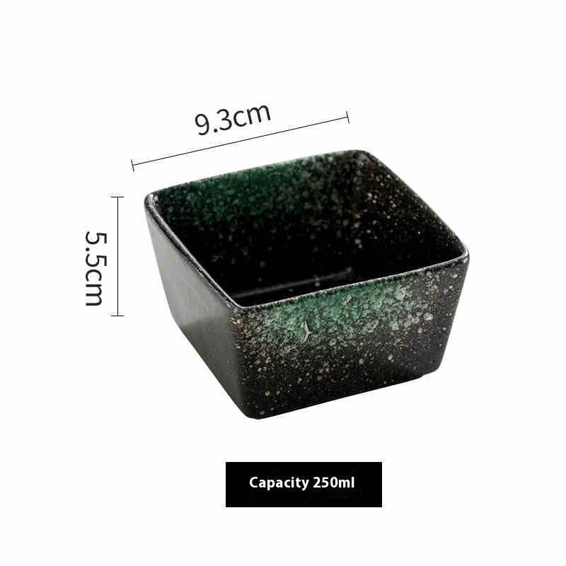 Square Ceramic Seasoning Dish - Underglaze