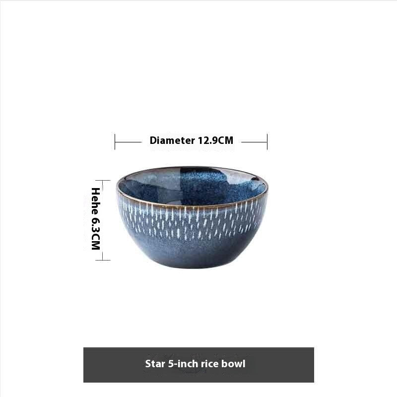 Hand-Painted Ceramic Bowl - 5 Inch