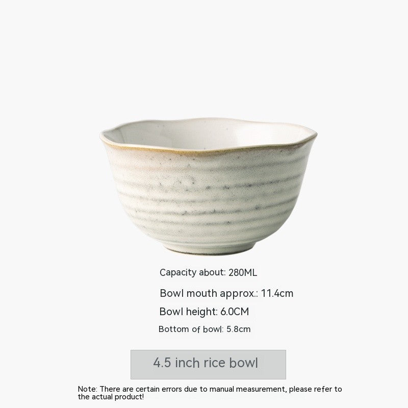 Small Ceramic Sauce & Rice Bowl - Underglaze